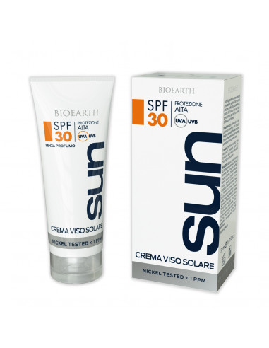 Crema Solare Protezione Alta SPF30 di Bioearth - WIngsbeat Crema Solare Protezione Alta SPF30 di Bioearth - WIngsbeat