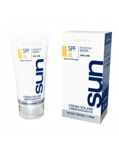 Crema Solare Abbronzante Spf6 Protezione Bassadi Bioearth - Wingsbeat Crema Solare Abbronzante Spf6 Protezione Bassadi Bioearth - Wingsbeat