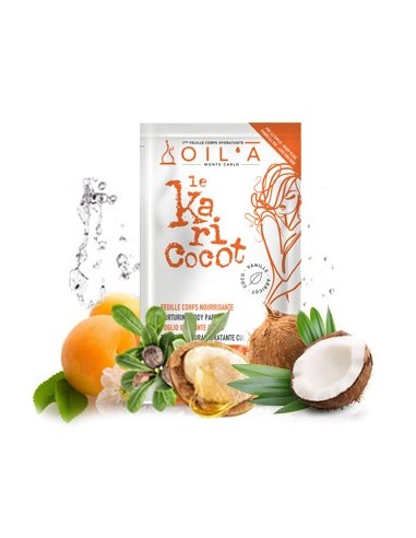 Foglio Idratante per il Corpo Karité Cocco e Albicocca - Oil'à - Wingsbeat Foglio Idratante per il Corpo Karité Cocco e Albicocca - Oil'à - Wingsbeat