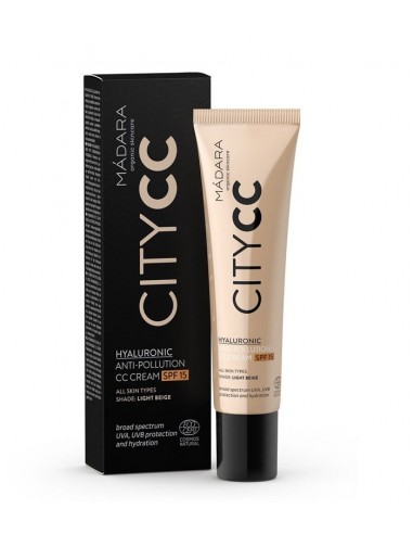 SPF 15 CC Cream Light Beige - Mádara - Wingsbeat SPF 15 CC Cream Light Beige - Mádara - Wingsbeat