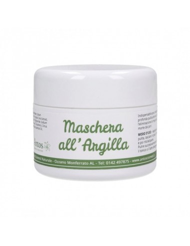 Maschera Viso all'Argilla - Antos Cosmesi Naturale - Wingsbeat