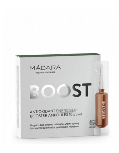 Booster Antioxidant Energiser Ampoules - Màdara Organic Skincare - Wingsbeat Booster Antioxidant Energiser Ampoules - Màdara Organic Skincare - Wingsbeat