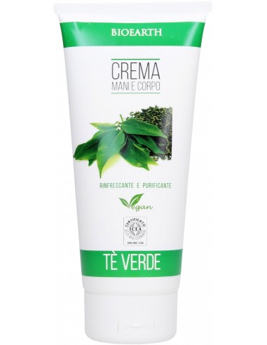 Crema Mani e Corpo Te Verde di Bioearth - Wingsbeat Crema Mani e Corpo Te Verde di Bioearth - Wingsbeat