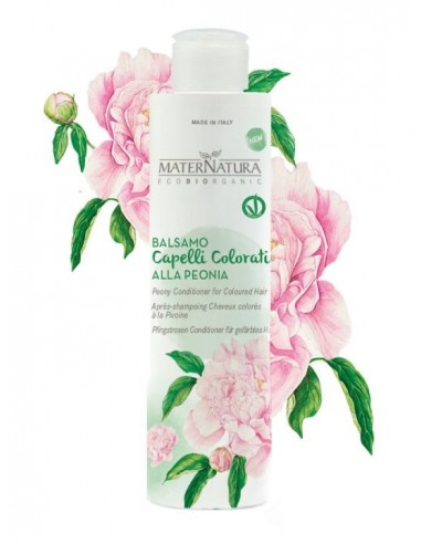 Balsamo per capelli colorati alla Peonia - Maternatura - Wingsbeat