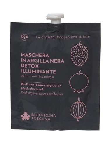 Maschera in Argilla Nera Detox Illuminante - Biofficina toscana - Wingsbeat Maschera in Argilla Nera Detox Illuminante - Biofficina toscana - Wingsbeat