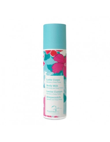 Latte corpo Geranio e Ylang 200ml - Puravida Bio - Wingsbeat Latte corpo Geranio e Ylang 200ml - Puravida Bio - Wingsbeat