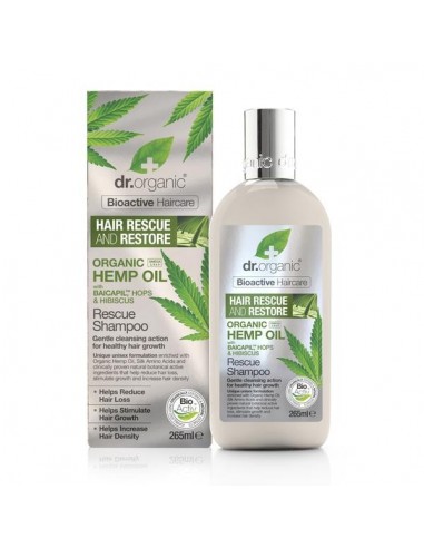 Shampoo Riparatore all'olio di Canapa - Dr Organic - Wingsbeat Shampoo Riparatore all'olio di Canapa - Dr Organic - Wingsbeat