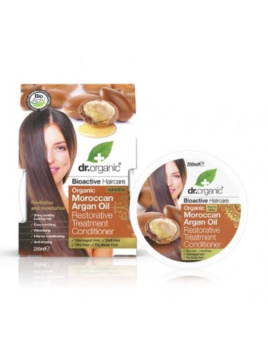 Moroccan Argan Oil Maschera Capelli Ristrutturante Dr Organic - Wingsbeat