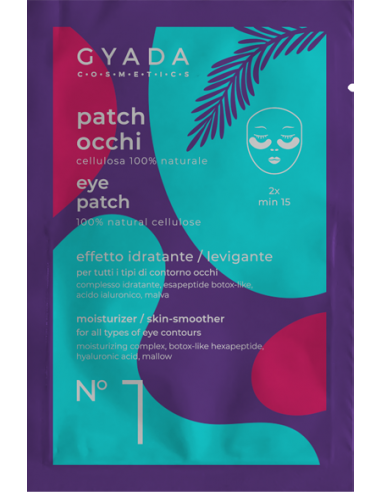 PATCH  OCCHI  N.  1 – IDRATANTI / LEVIGANTI  - Gyada Cosmetic - Wingsbeat