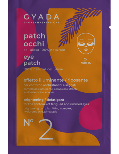 PATCH OCCHI N. 2 – IDRATANTI / LEVIGANTI  - Gyada Cosmetic - Wingsbeat