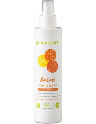 Crema Spray Corpo Multivitamine A+C+E - Green Natural - Wingsbeat