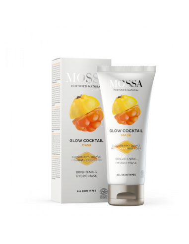 GLOW COCKTAIL brightening hydro MASK - Mossa Cosmetics - Wingsbeat GLOW COCKTAIL brightening hydro MASK - Mossa Cosmetics - Wingsbeat
