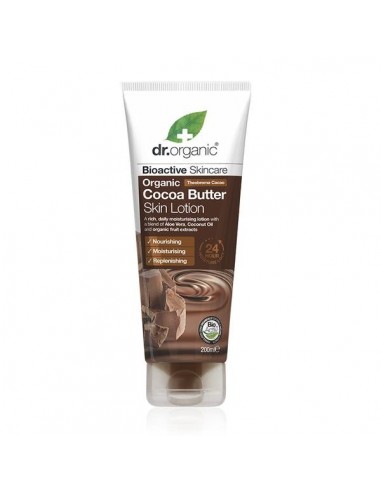Cocoa Butter Skin Lotion - Lozione Corpo al Burro di Cacao - Dr Organic - Wingsbeat Cocoa Butter Skin Lotion - Lozione Corpo al Burro di Cacao - Dr Organic - Wingsbeat