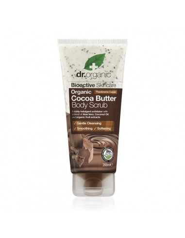 Cocoa Butter Body Scrub - Scrub Corpo al Burro di Cacao - Dr Organic-Wingsbeat Cocoa Butter Body Scrub - Scrub Corpo al Burro di Cacao - Dr Organic-Wingsbeat