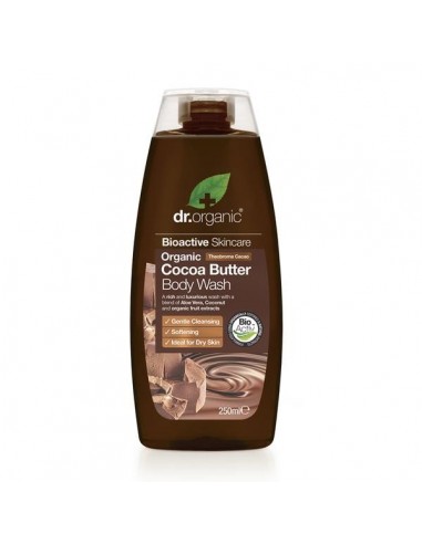 Cocoa Butter Body Wash - Gel Doccia - Dr Organic - Wingsbeat Cocoa Butter Body Wash - Gel Doccia - Dr Organic - Wingsbeat