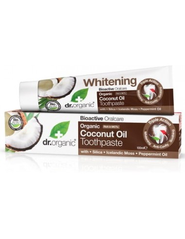 Organic Dentifricio Sbiancante al Cocco Organic Dentifricio Sbiancante al Cocco