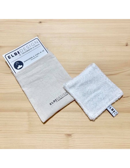 Pad struccante in bambù con bustina - Wingsbeat Pad struccante in bambù con bustina - Wingsbeat