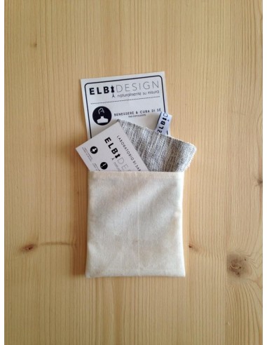 Pad esfoliante in bambù e canapa con bustina | Wingsbeat Pad esfoliante in bambù e canapa con bustina | Wingsbeat