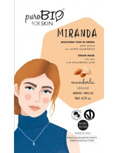 Miranda maschera viso in crema pelli grasse - mandorla