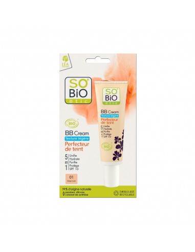 BB Cream Texture Leggera n.01 Nude Beige- So Bio Etic - Wingsbeat BB Cream Texture Leggera n.01 Nude Beige- So Bio Etic - Wingsbeat