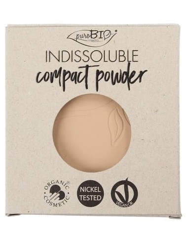 Cipria Indissoluble Effetto Seta n.02 REFILL|Purobio|Wingsbeat