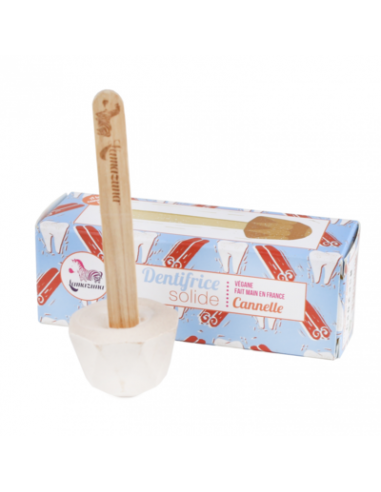 Dentifricio solido alla cannella
