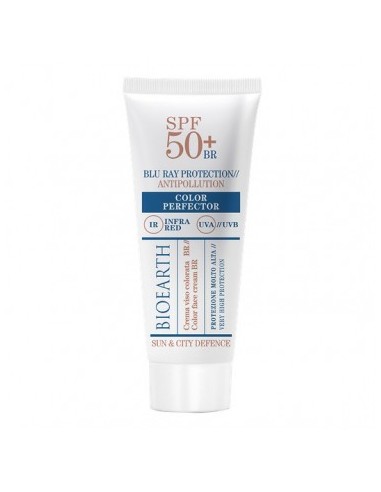 Crema Viso SPF 50+ Color perfector|Bioearth|Wingsbeat Crema Viso SPF 50+ Color perfector|Bioearth|Wingsbeat