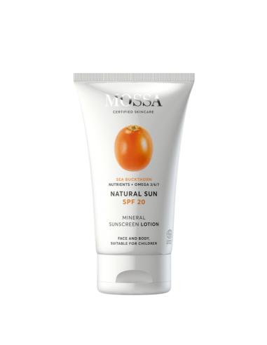 NATURAL SUN SPF 20 Mineral Sunscreen Lotion|Mossa|Wingsbeat NATURAL SUN SPF 20 Mineral Sunscreen Lotion|Mossa|Wingsbeat