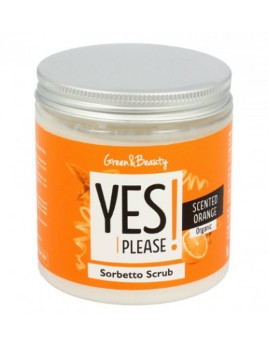 YES PLEASE! Scented Orange - Sorbetto Scrub Esfoliante - Green & Beauty - Wingsbeat