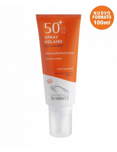 Spray Solare Viso e Corpo SPF50+ - Alga Maris - Wingsbeat