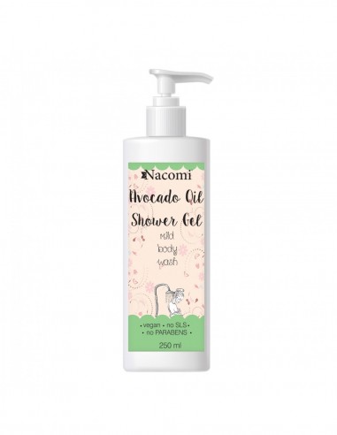 Gel Doccia Naturale all'Olio di Avocado|Nacomi|Wingsbeat Gel Doccia Naturale all'Olio di Avocado|Nacomi|Wingsbeat