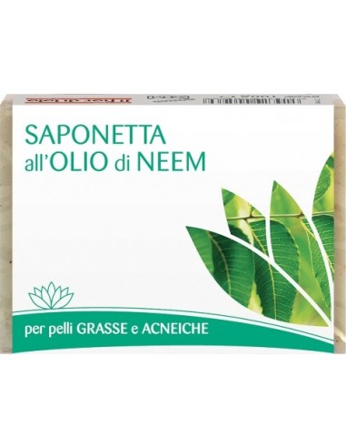 Saponetta biologica all'olio di neem|Fior di Loto|Wingsbeat