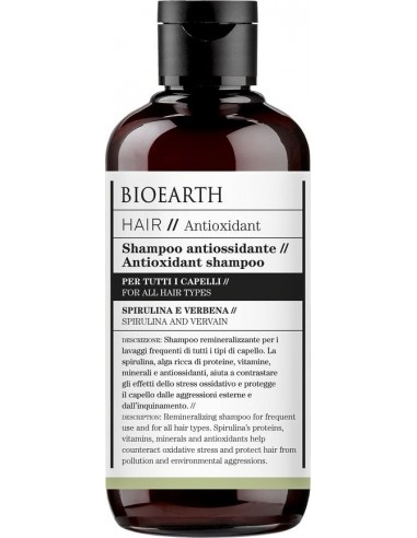 Shampoo antiossidante per tutti i capelli|Bioearth|Wingsbeat