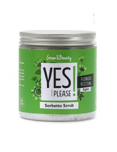 YES PLEASE! Flower Festival - Sorbetto Scrub Esfoliante - Green & Beauty - Wingsbeat