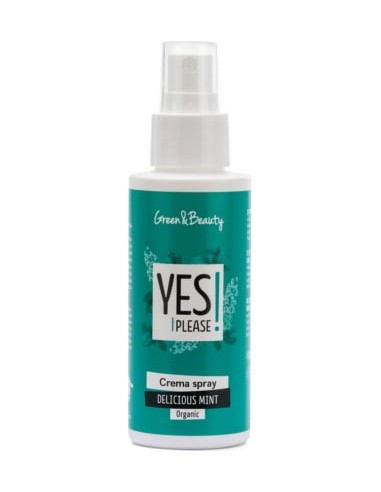 YES PLEASE CREMA SPRAY  DELICIOUS MINT-RINFRESCANTE|Green & Beauty|Wingsbeat