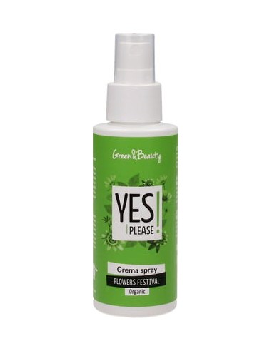 YES PLEASE CREMA SPRAY FLOWERS FESTIVAL-LENITIVO 100ml|Green & Beauty|Wingsbeat YES PLEASE CREMA SPRAY FLOWERS FESTIVAL-LENITIVO 100ml|Green & Beauty|Wingsbeat