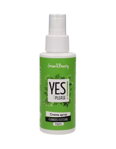 YES PLEASE CREMA SPRAY FLOWERS FESTIVAL-LENITIVO 100ml|Green & Beauty|Wingsbeat