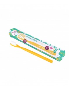 Spazzolino Giallo setole medie|Lamazuna|Wingsbeat