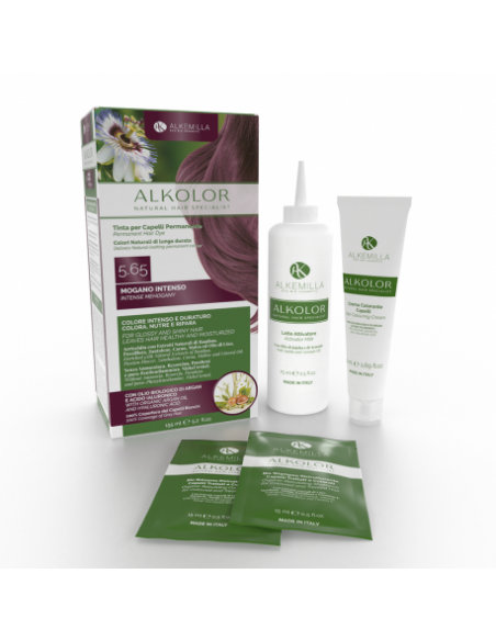 Tinta per Capelli Permanente 5.65 Mogano Intenso|Alkemilla|Wingsbeat Tinta per Capelli Permanente 5.65 Mogano Intenso|Alkemilla|Wingsbeat