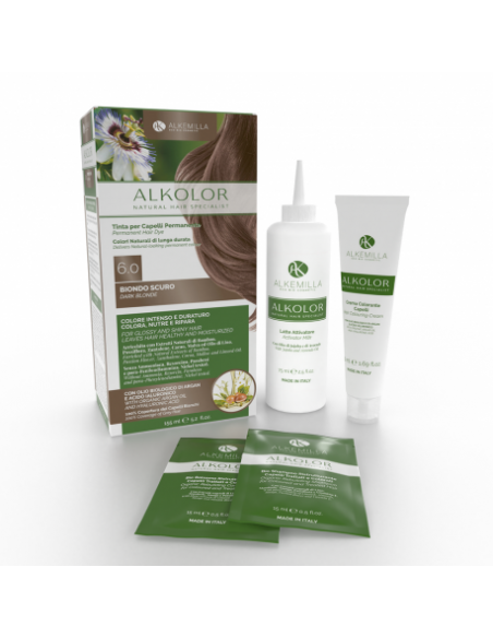 Tinta per Capelli Permanente 6.0 Biondo Scuro|Alkemilla|Wingsbeat Tinta per Capelli Permanente 6.0 Biondo Scuro|Alkemilla|Wingsbeat