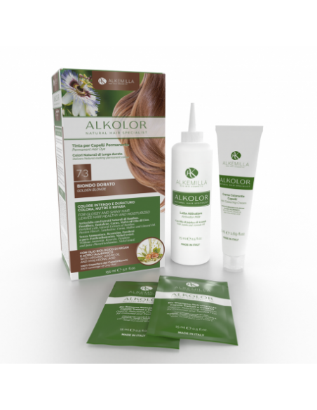 Tinta per Capelli Permanente 7.3 Biondo Dorato|Alkemilla|Wingsbeat Tinta per Capelli Permanente 7.3 Biondo Dorato|Alkemilla|Wingsbeat