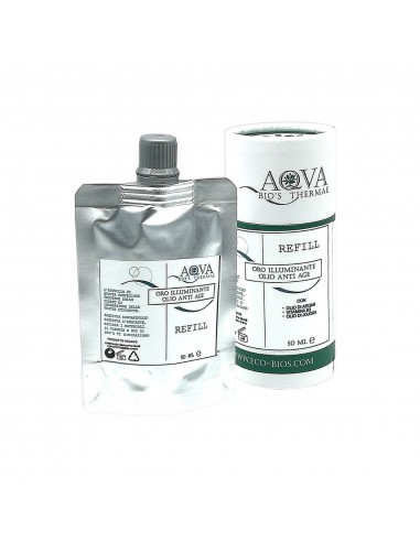 Refill Per Oro Illuminante Olio Anti Age Linea AQVA|Bio's|Wingsbeat