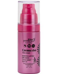 Crema Viso Effetto Lifting|Purobio|Wingsbeat