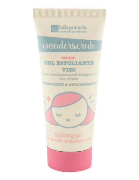 WonderScrub - Gel esfoliante viso|La Saponaria|Wingsbeat WonderScrub - Gel esfoliante viso|La Saponaria|Wingsbeat