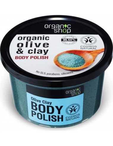 Scrub Corpo Levigante Oliva, Argilla e Sale|Organic Shop|Wingsbeat Scrub Corpo Levigante Oliva, Argilla e Sale|Organic Shop|Wingsbeat